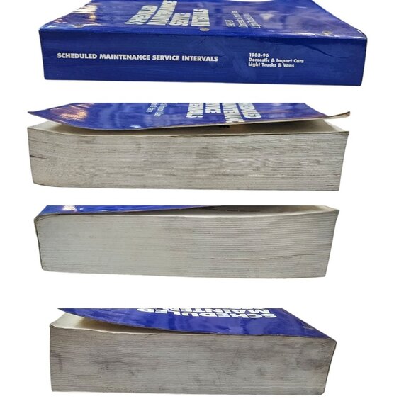 Mitchell Maintenance Service Intervals 1983 - 96 Domestic Import Cars Truck Vans - Picture 2 of 13